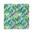 thumbnail image 1 of Leaf Head Scarf, Flowers Plumeria Lilacs, Head Wrap, 3 Sizes, by Ambesonne, 1 of 2