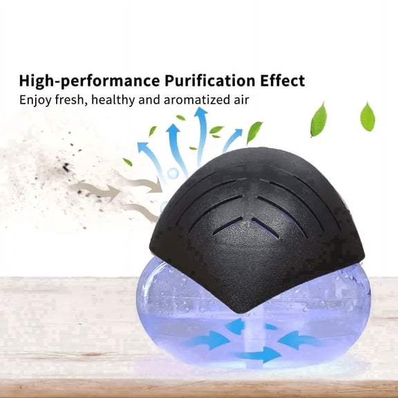 Leaf Humidifier 1800ML Large Capacity Ultrasonic Cool Mist Humidifier with Green LED Color Changing Lights, Air Freshener,Black