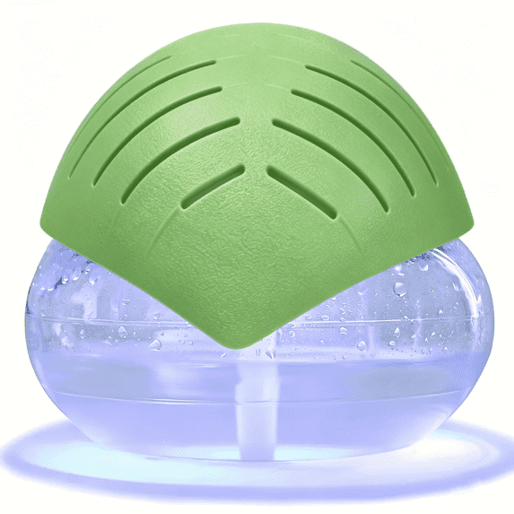 Leaf Humidifier 1800ML Large Capacity Ultrasonic Cool Mist Humidifier with Green LED Color Changing Lights, Air Freshener,Green