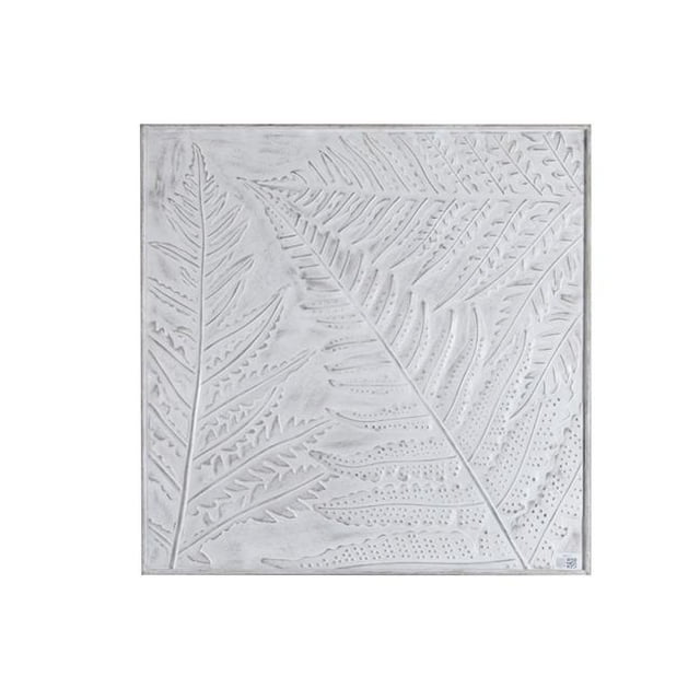 Leaf Inlay Square Metal Wall Panel - Walmart.com