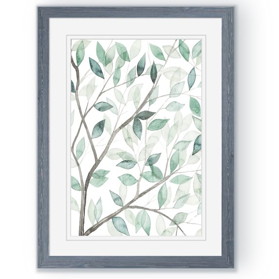 Wexford Home Corp Bridge Crossing I-Framed Print - Gray - 16X22