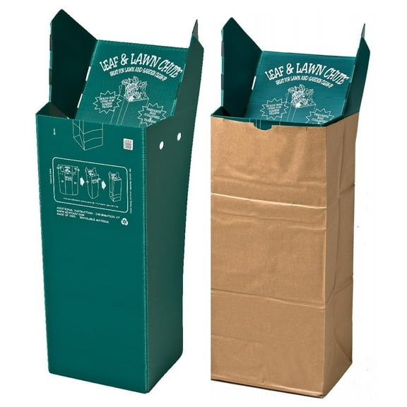 ATROFY Leaf And Lawn Chute Yard Waste Bags - Leafchute - 3 Pack