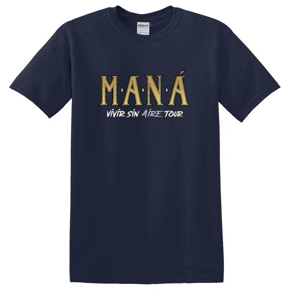 Leaf Mana Tour Vivir Sin Aire Concert Fan Graphic T-Shirt