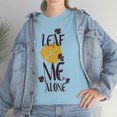 thumbnail image 1 of Leaf Me Alone Nature Design Unisex Heavy Cotton Tee, 1 of 9