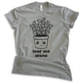 thumbnail image 1 of Leaf Me Alone Shirt, Unisex Women's Men's Shirt, Plant Shirt, Gardening Shirt, Garden Shirt, Dark Heather Gray, Medium, 1 of 6