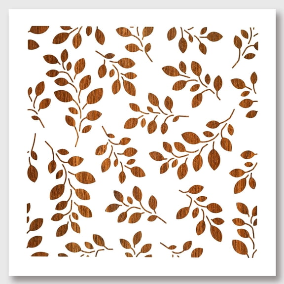 Leaf Painting Stencils Templates 10.810.8 Inch Reusable DIY Art and Craft Stencils