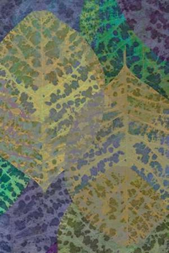 Leaf Pattern 1-1 Canvas Art - Cora Niele (12 x 18)
