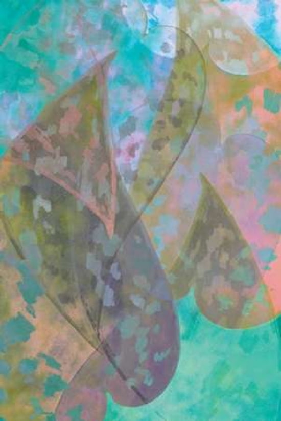 Leaf Pattern 4-15 Canvas Art - Cora Niele (24 x 36)
