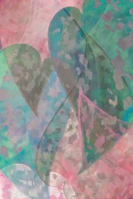 Leaf Pattern 4-19 Canvas Art - Cora Niele (12 x 18)