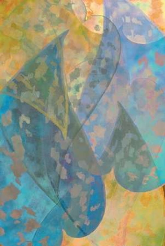 Leaf Pattern 4-20 Canvas Art - Cora Niele (24 x 36)