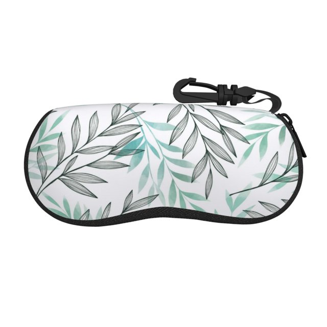 Leaf Pattern Natural Sunglasses Case Neoprene UltraLight and