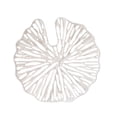 thumbnail image 1 of Leaf Patterned Wall Decor - 15.5" x 2" x 16" - Small - White, 1 of 8