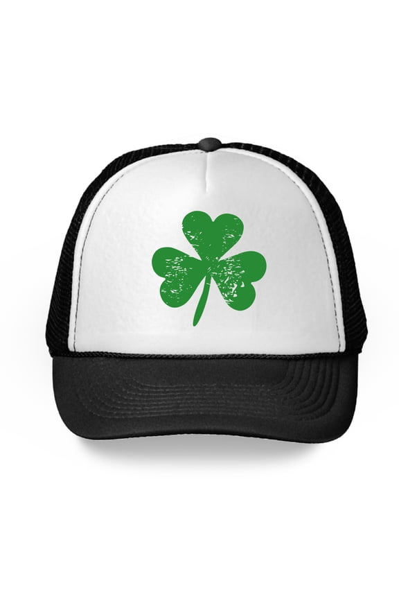 Leaf Pocket Graphic Cap - St Patrick's Day Hat - American Party Irish Gifts Saint Patrick Hat