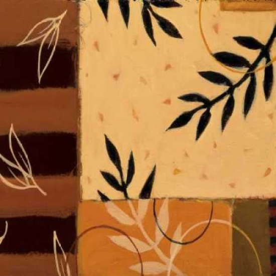 Leaf Poem I Canvas Art - Susan Dorf (24 x 24)