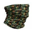 thumbnail image 1 of Leaf Print Neck Gaiter, Tropical Hawaiian Jungle, Unisex, Multicolor, by Ambesonne, 1 of 3
