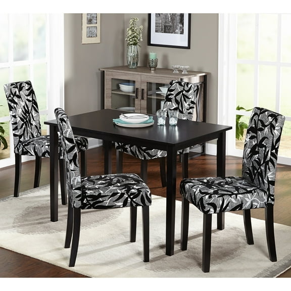 Leaf Print Parson Chair, Set of 2