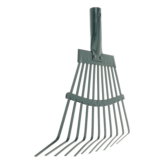 Leaf Rake Garden for Gardening Trowel Scoops Child Dark Green