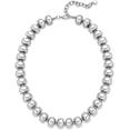 thumbnail image 1 of Leaf Resin Chunky Beaded Necklace for Women, Simple Modern Style Necklace Jewelry Accessory, 1 of 6