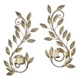 thumbnail image 1 of Leaf Reverie Wall Sconces Set of 2 Golden Bronze Set of 2, 1 of 5