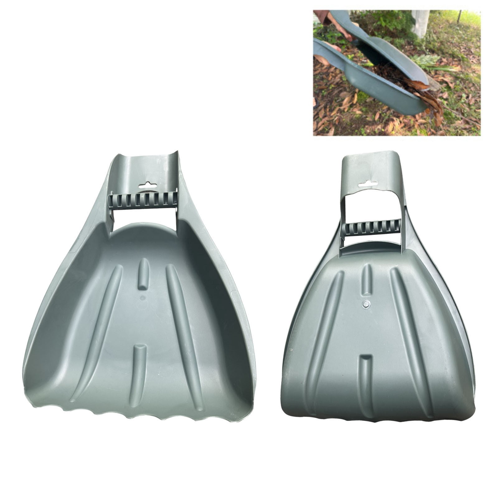Leaf Scoops Hand Rakes, Ngxiha Leaf Rake, Handheld Rake Lightweight ...
