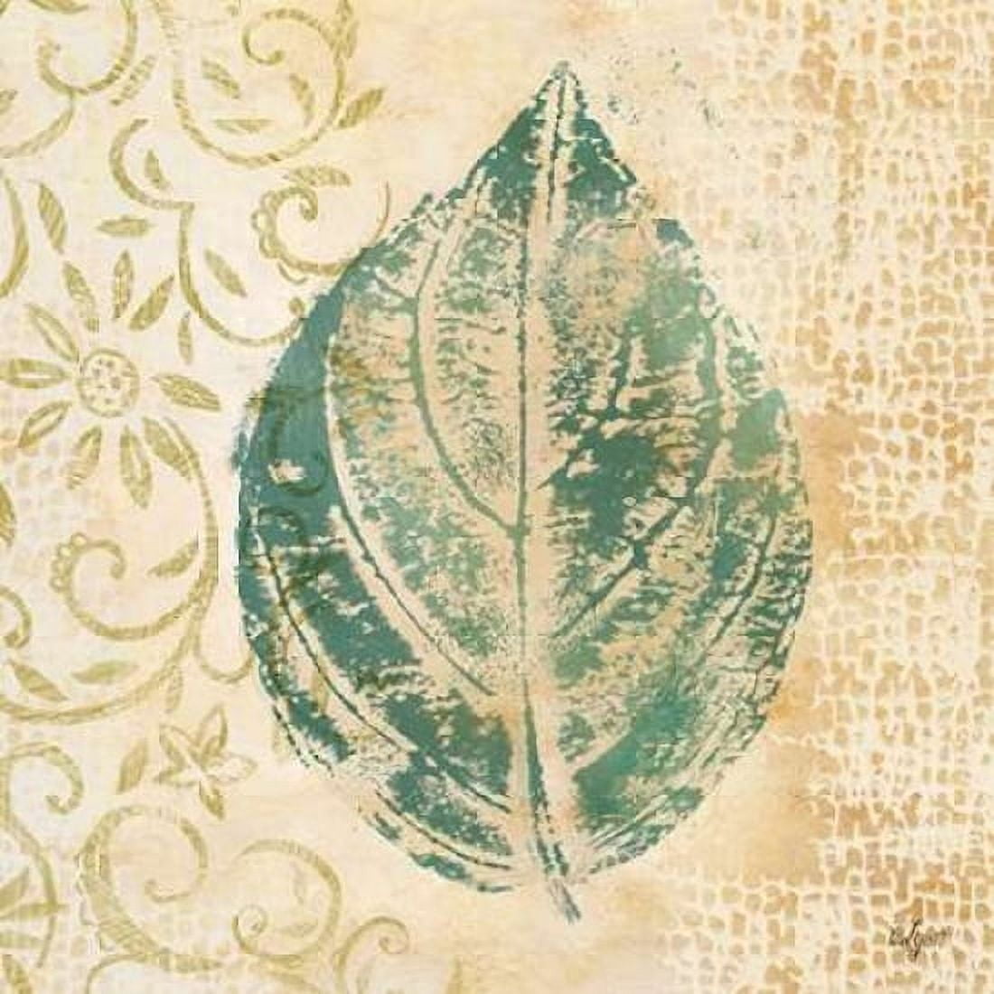 Leaf Scroll I Canvas Art - Rebecca Lyon (24 x 24)