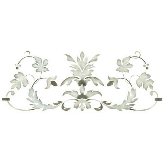 Leaf Scroll Wall Stencil SKU #2503 by Designer Stencils