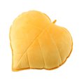 thumbnail image 1 of Leaf Shape Throw Pillow 17.7x17.7 Inch Cute Novelty Plant Plush Cushion Backrest Pillow Home Decoration for Sofa Couch Living Room Bedroom Car Lumbar Support, 1 of 4