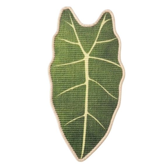 Leaf-Shaped Cat Scratching Mat, 23.62x12.99 Inch Green Wall-Mounted Scratch Pad for Indoor Cats
