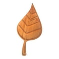 thumbnail image 1 of Leaf Shaped Charcuterie Board - Cheese & Snack Serving Tray - Natural Wood - Gift for Party & Home, 1 of 5