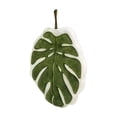 thumbnail image 1 of Leaf Shaped Hand Towels Hanging Kitchen Towels with Hanging Loop Absorbent, and Lint-Free for Bath Kitchen White, 1 of 6