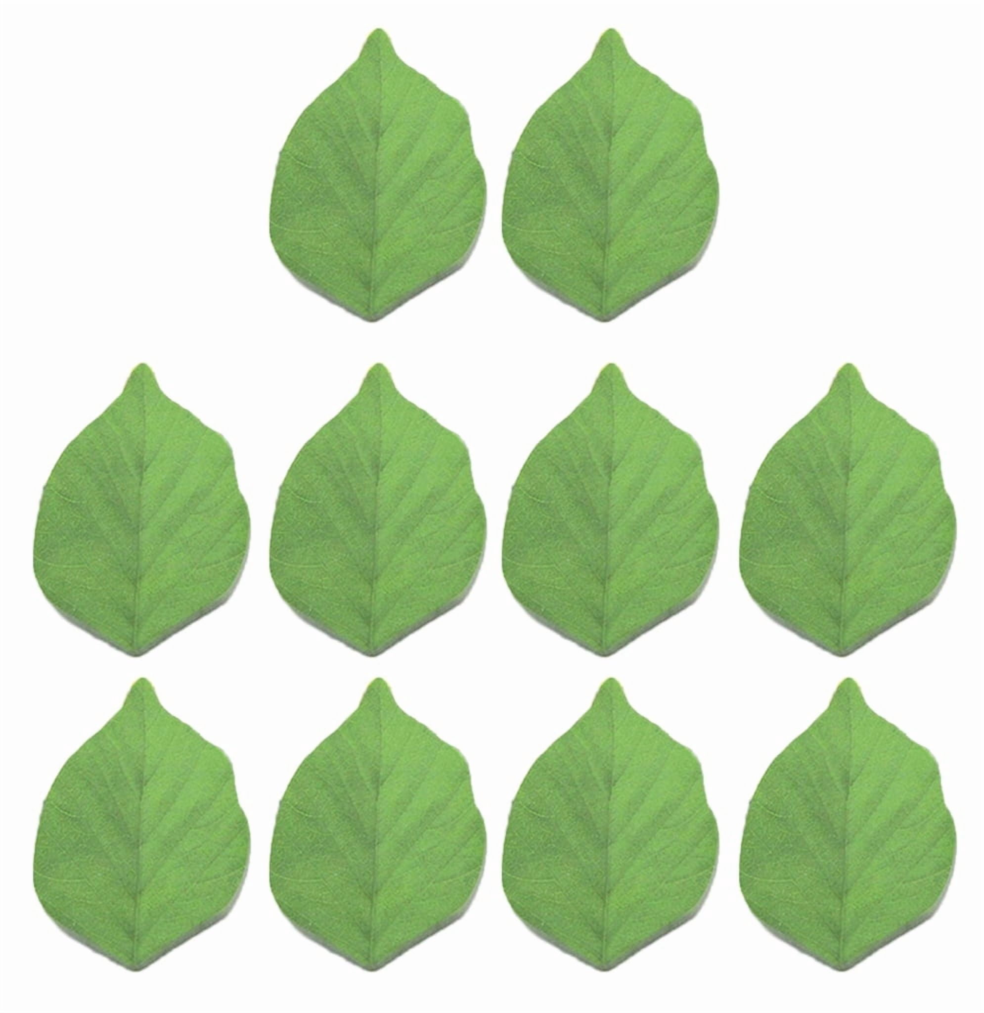 Leaf Shaped Note Paper Pocket Notepads 3.74x2.44Inch Novelty Adheive ...