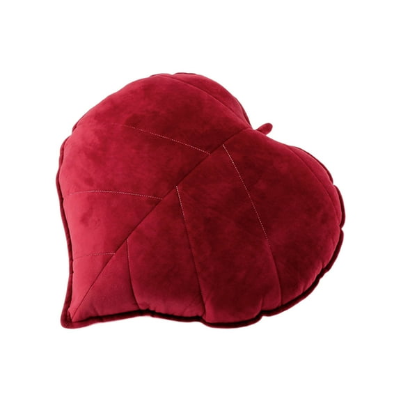 Leaf Shaped Pillow - 3D Shape Throw Cushion for Sofa Bedroom Decor, Soft Leaf Pillow for Living Room Home Decoration, Cute Botanical Themed Accent Pillow