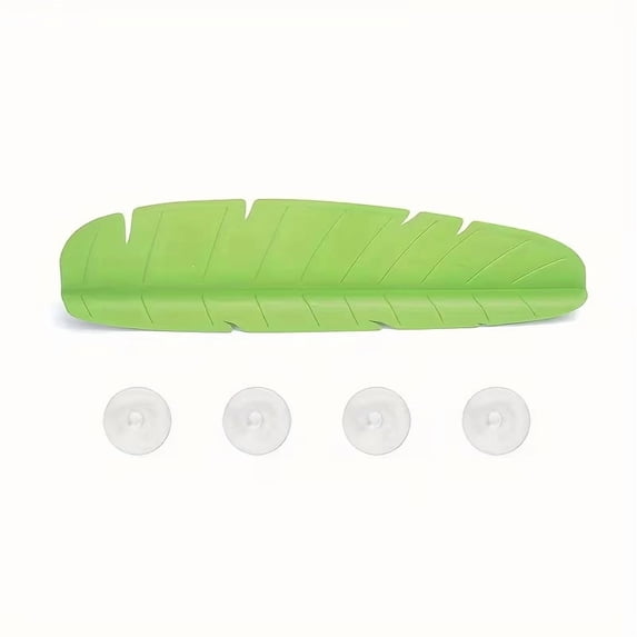 Leaf Silicone Sink Splash Guard with Strong Suction Cup for Kitchen Use ...