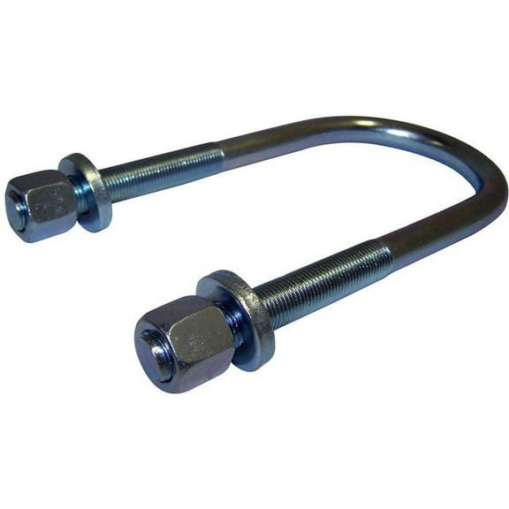 Leaf Spring Axle U-Bolt Kit - Compatible with 1976 - 1986 Jeep CJ7 1977 1978 1979 1980 1981 1982 1983 1984 1985