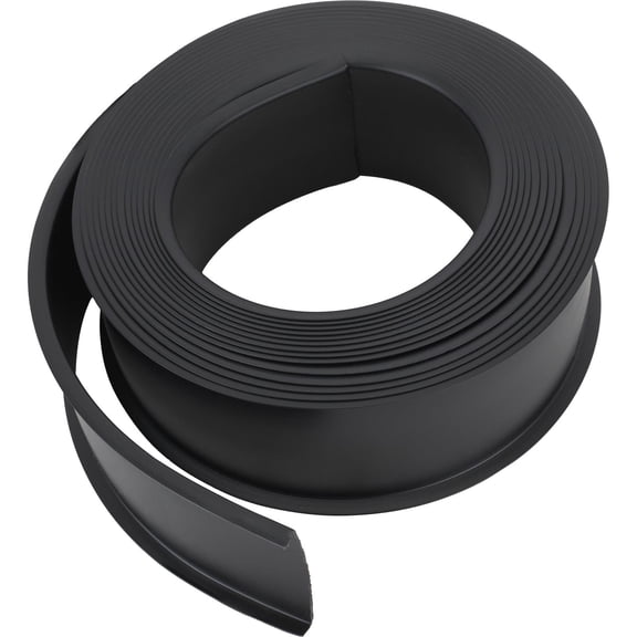 Leaf Spring Liner with Lip, 2-1/4 Inch, Black