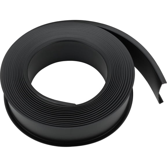 Leaf Spring Liner with Lip, 2 Inch, Black