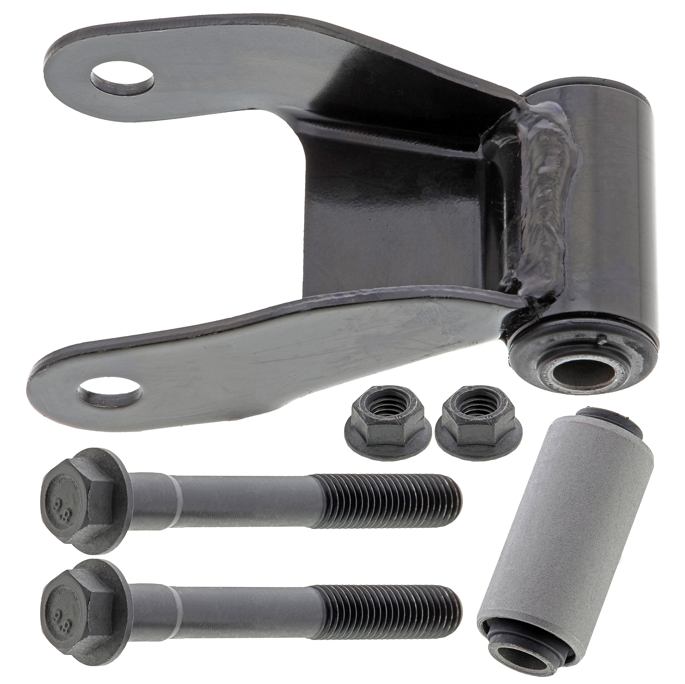 Prothane 18-1002-BL Black Rear Spring Eye & Shackle Bushing Kit - Polyurethane Upgrade