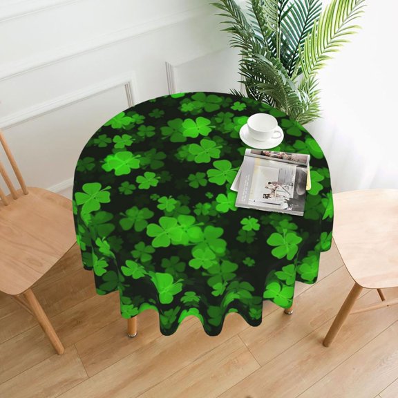 Leaf Tablecloth Summer Polyester Table Cover Vintage Wholesale Protector Printed Table Cloth