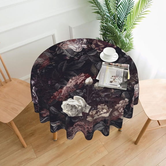 Leaf Tablecloth Summer Polyester Table Cover Vintage Wholesale Protector Printed Table Cloth