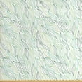 thumbnail image 1 of Ambesonne Nature Fabric by the Yard Upholstery, Modern Leaf Patterns, 2 Yards, Pale Green Navy Blue, 1 of 4