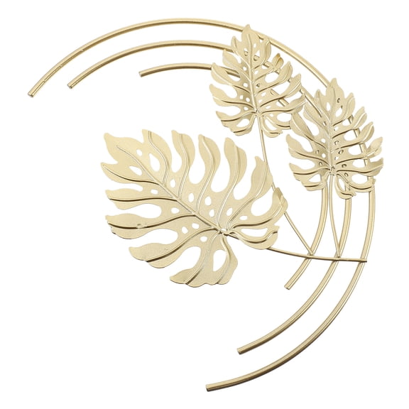 Monstera Leaf Gold Wall Hanging Room Decoration Home