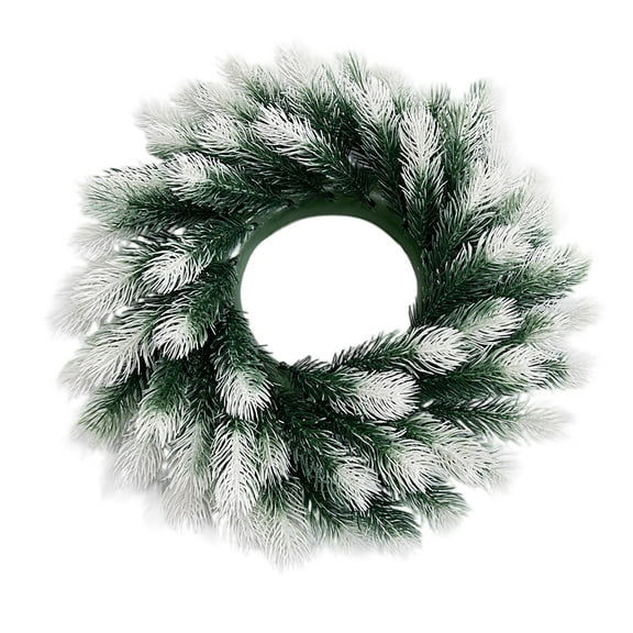 Leaf Wreath For Front Door Porch Window All Seasons Home Decoration, Simulated Lifelike Leaves With Berries, No Maintenance Stable And Durable, Adjustable Size Multi-Scene Use