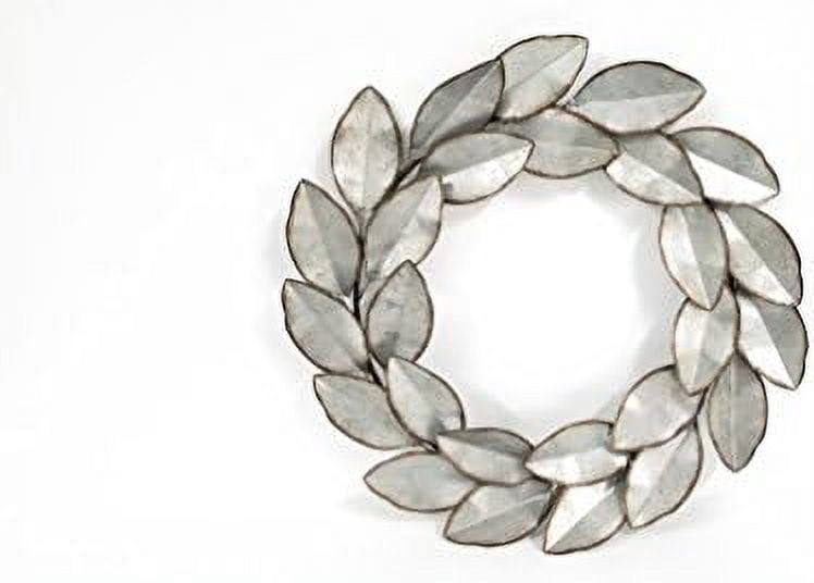 Leaf Wreath Metal Wall Decor - Walmart.com