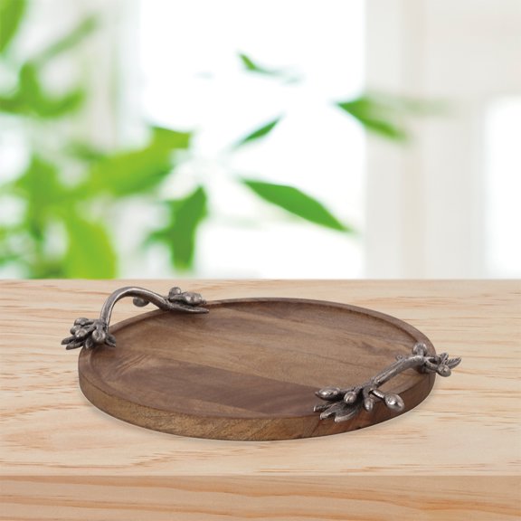 Leaf and Berry Serving Tray