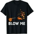 thumbnail image 1 of Leaf blowing blower T-Shirt men and women can wear, black, white, gifts, 1 of 4