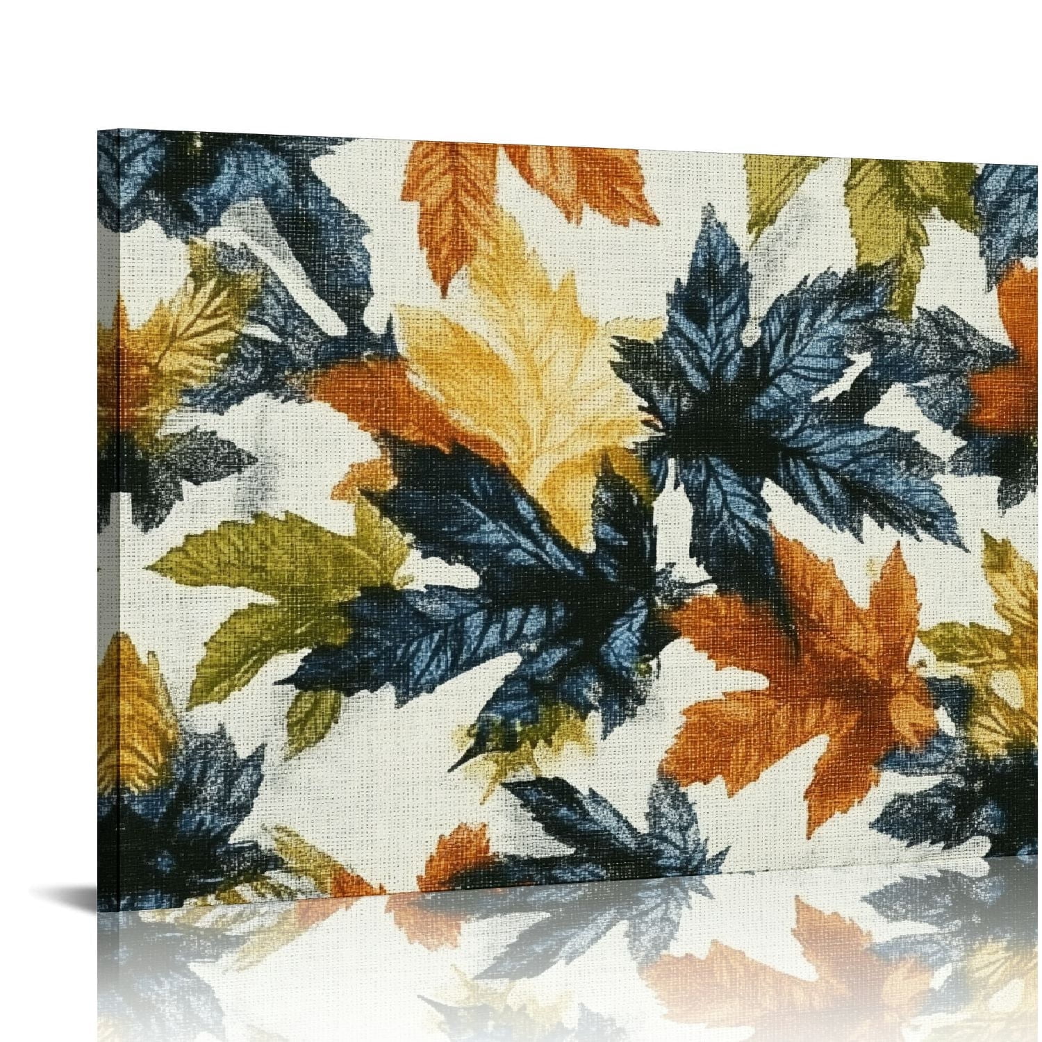 Leaf pattern Canvas Print On Canvas Living Room Bedroom Home Office ...