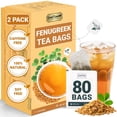 thumbnail image 1 of LeafLea 80 Premium Fenugreek Tea Bags, Natural Fenugreek Seed for Toasty Flavor & Sweet Aroma, Caffeine-Free, Sugar-Free, Vegan, 1 of 17