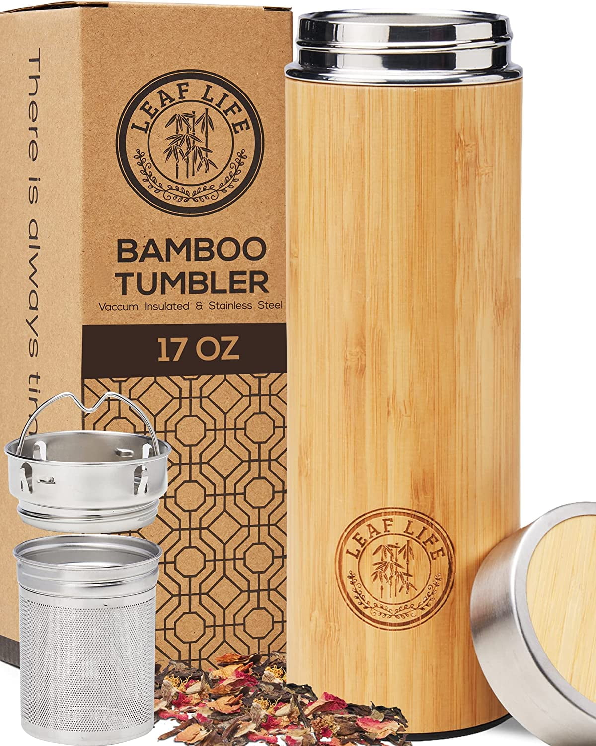 https://i5.walmartimages.com/seo/LeafLife-Premium-Bamboo-Thermos-Tea-Infuser-Strainer-17oz-capacity-Keeps-Hot-Cold-12-Hrs-Vacuum-Insulated-Stainless-Steel-Travel-Tumbler-Bottle-Loose_7645f734-93ca-4e78-abc3-d81e42b78de4.46ee2b809676c79a41f23b262023bd47.jpeg