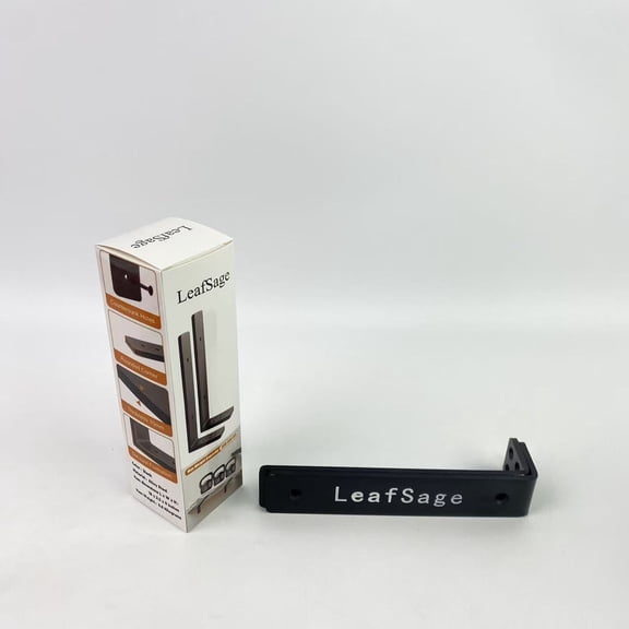 LeafSage Countertop Support Bracket 3/8" Thick Heavy Duty Shelf Bracket 2 Pack 18 in L Shape Shelf Bracket for Granite Quartz Wood Laminate Countertop (18" x 8" x 2.5)