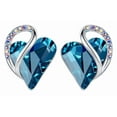 thumbnail image 1 of Leafael December Birthstone Jewelry for Women, Birthday Gifts for Wife, Mom, and Mother, Zircon Blue Stone Earrings, 1 of 6